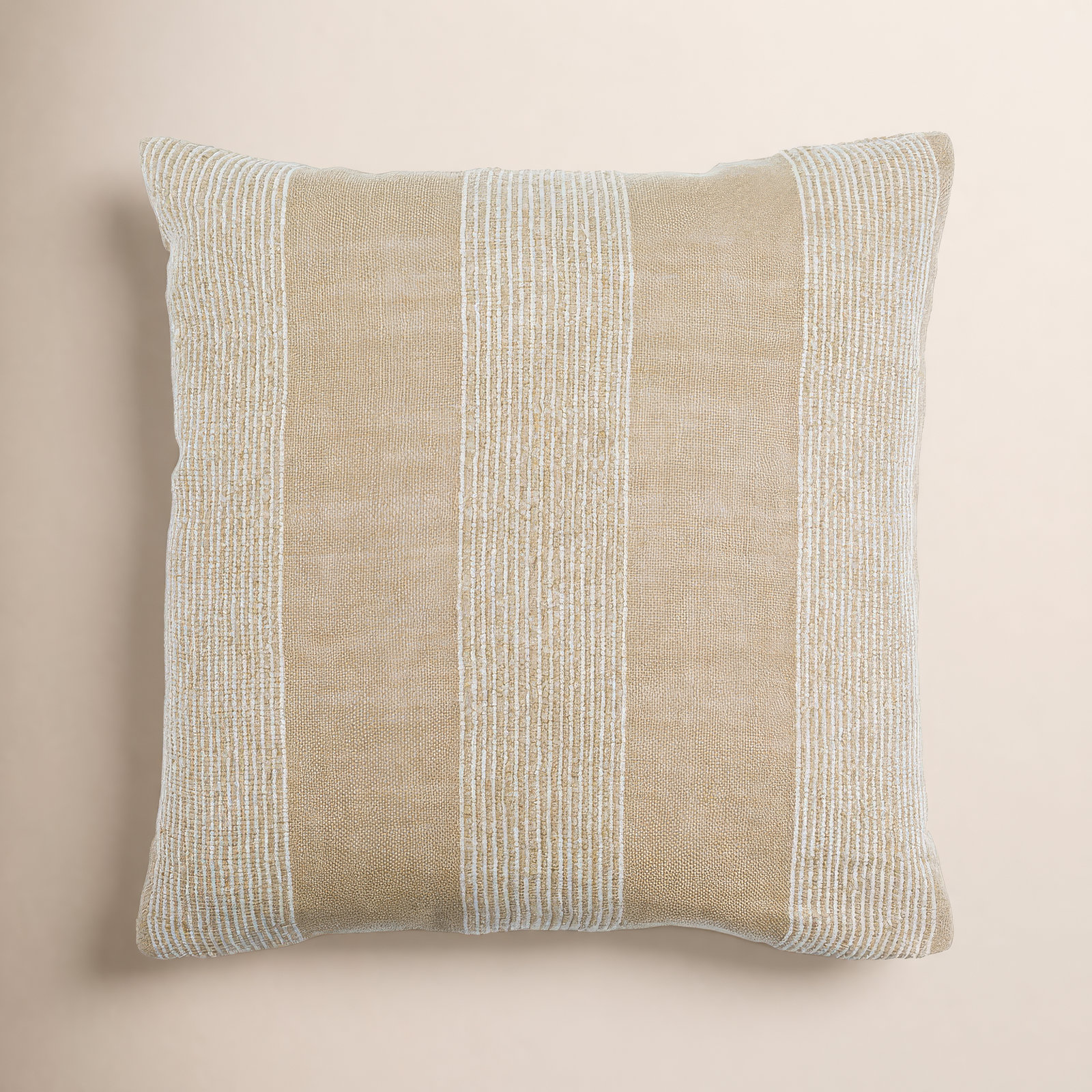 Liliana Striped Linen Throw Pillow, 22" x 22", Pillow Cover Only - No Insert