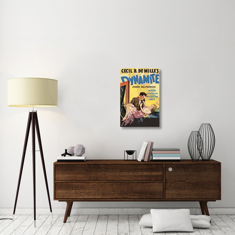 " Film Posters Dynamite ", 30" H x 20" W x 1.5" D