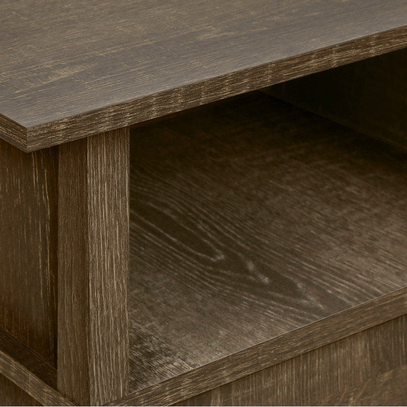 Table d'appoint, table d'appoint, bout, salon, petit, rangement, transitionnel, Brun