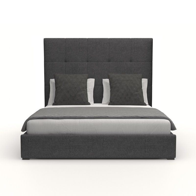 Dezyah Upholstered Bed, Charcoal Revolution®, California King