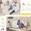 2 Seater Sofa Bed-808488901-808488900