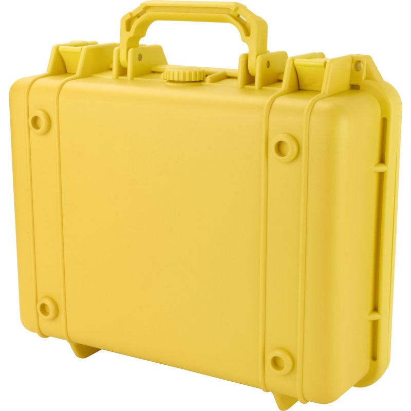 HD-200 WT PROTECTIVE HARD CASE W/FOAM, Yellow
