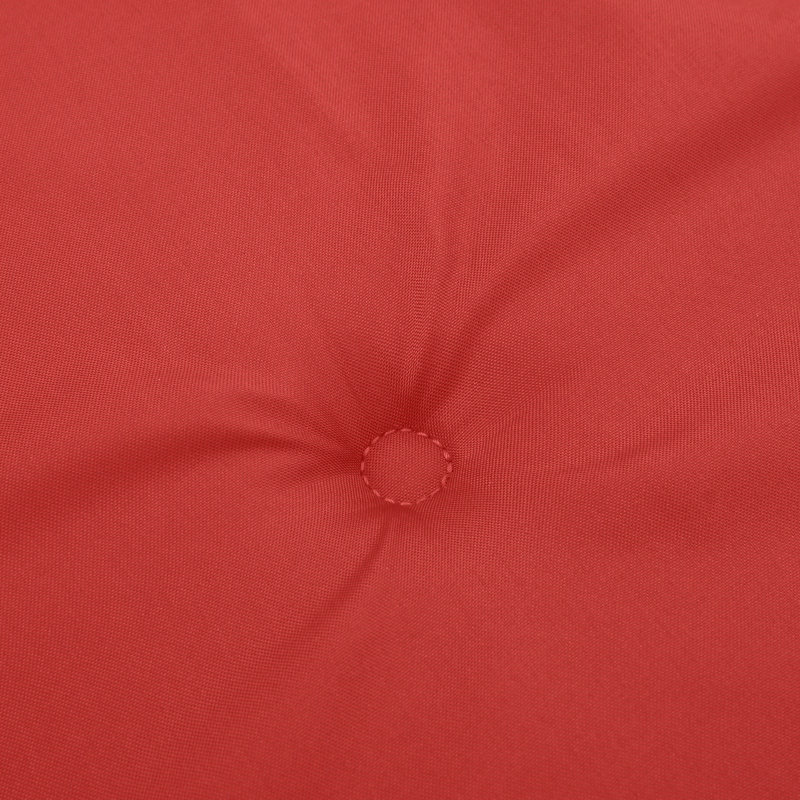 Outdoor Seat Cushion, Red, 1.2" H x 39.4" W x 19.7" D