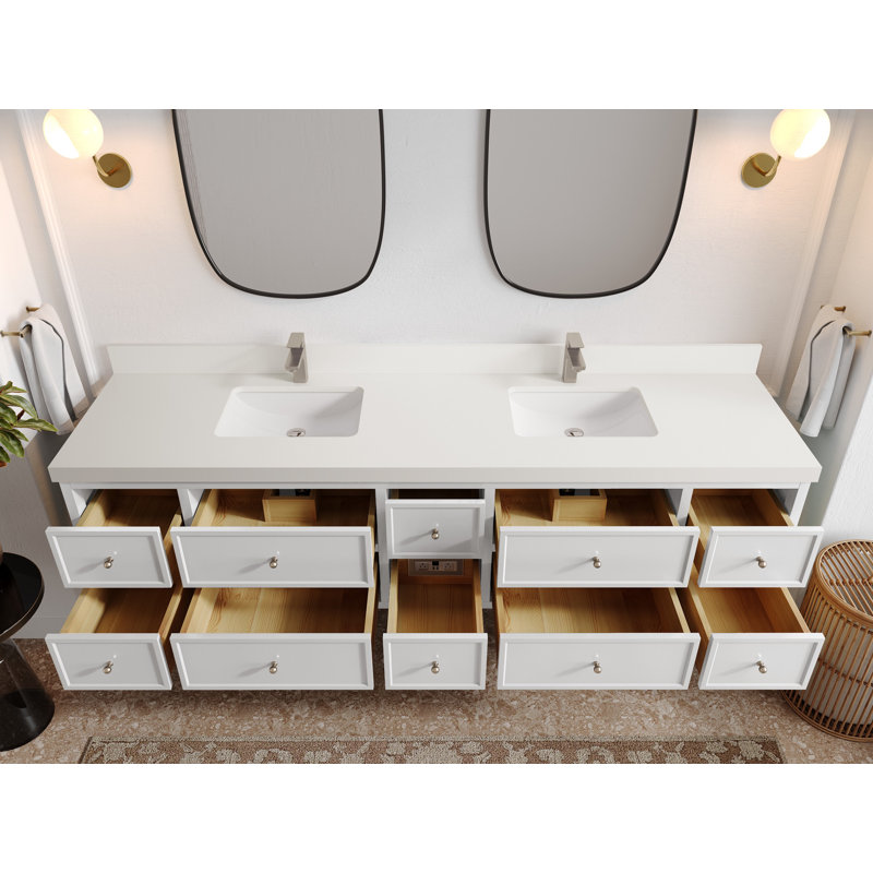 Meuble-lavabo double 84 po Roswell