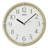 QHA007GLH Wall Clock, Gold-66222204