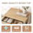 Ojaswi 5-Drawer Vertical Dresser with Wood Top for Bedroom, Chest of Drawers with Strudy Steel Frame for Small Space, Storage Tower for Closet, Hallway-1173385405