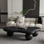 Table basse en forme de nuage avec 3 pieds sphériques-848548131-856897094-853819578