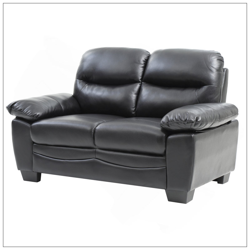 Causeuse Glory Furniture, noir, Noir