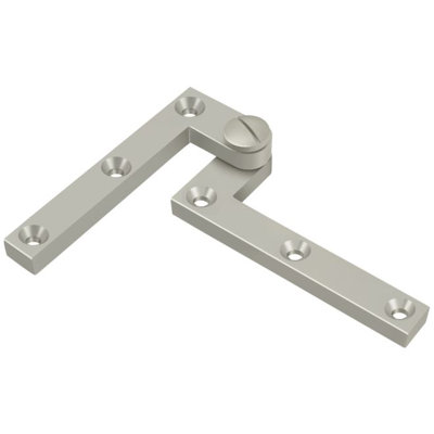 Deltana PH60U15 4-3/8" x 5/8" x 1-7/8" Hinge in Brushed Nickel Pair