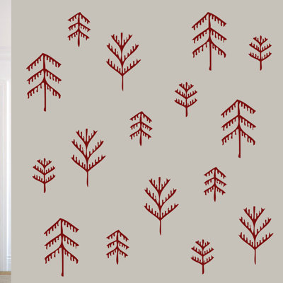 Décalcomanie murale pour branches Bartee