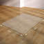Tapis de chaise rectangulaire à plancher rigide