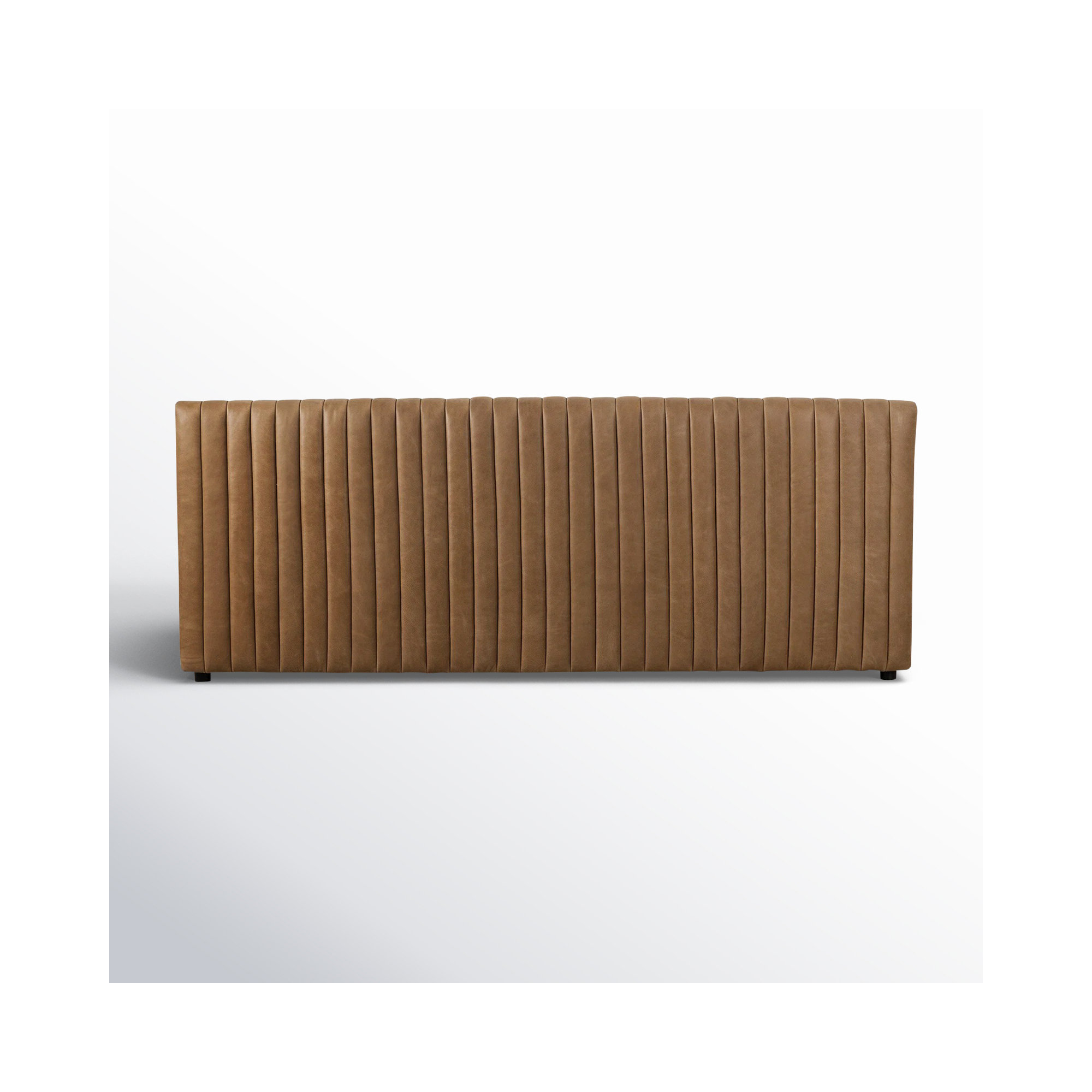 Brandt Bench, 31.5" H x 82" W x 28" D, Palermo Drift Genuine Leather