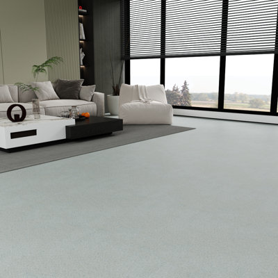 Résidentiel / commercial Largeur x 16,4 pi Longueur du plancher en rouleau de vinyle imperméable (couvre 53,82 pieds carrés / boîte)