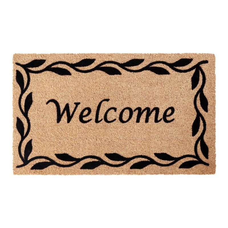 Paillasson Natural Welcome, L 18 po x L 30 po