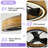19.68" Boho Rattan Enclosed Ceiling Fan With Light, 6-speed Dimmable Led & Remote Control, Farmhouse Low Profile Caged Fan Light For Bedroom Kitchen