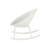 Durable Weather-Resistant Rocking Chair Set with Polypropylene Resin, Perfect for Outdoor Relaxation and Modern Decor.