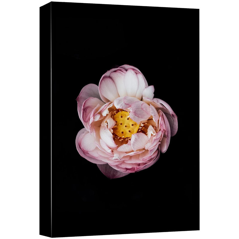 Nénuphar - impression sur toile tendue, H 36 po x l 24 po x P 1,5 po