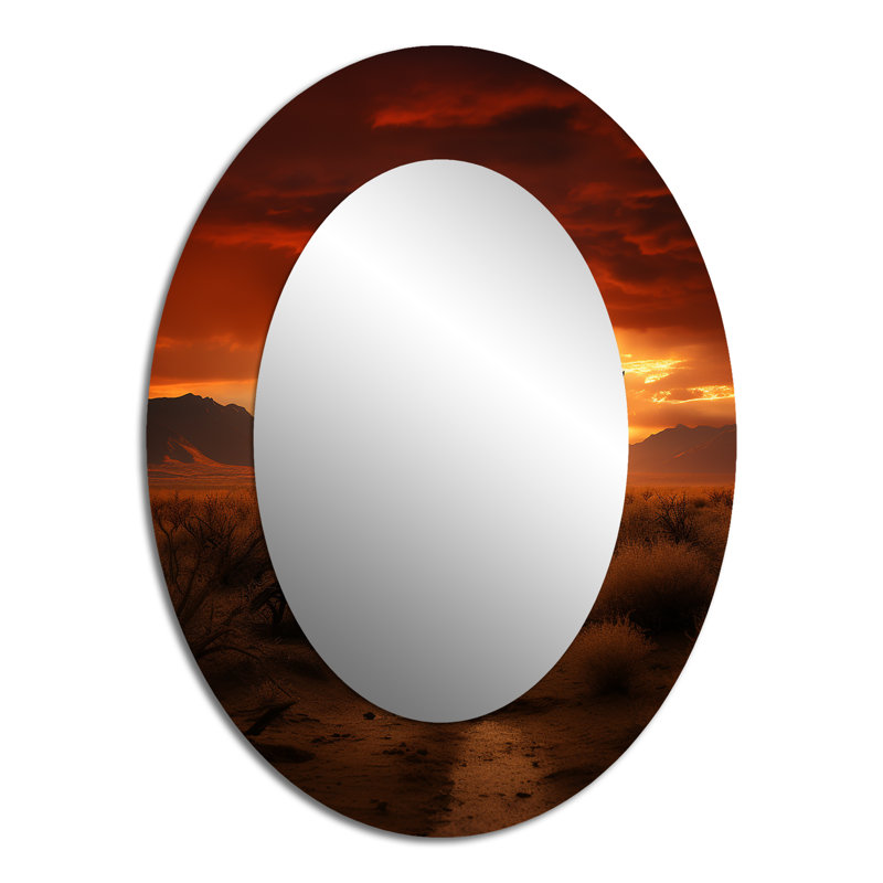 Louanne - People Metal Mirror, 40" x 30"