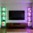 67" Floor Lamp with LED Lights, Touch & Remote Control, 3 Color Temperature, Dimmable Tall Corner Bookcase-411613846-422845793