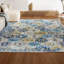 Tapis bleu / multicolore Latrell-125946870