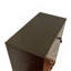 Five Drawer Chest Metal Handles Locking Top Drawer Metal Glide Rails Red Cocoa Espresso Melamine Laminate-662949708