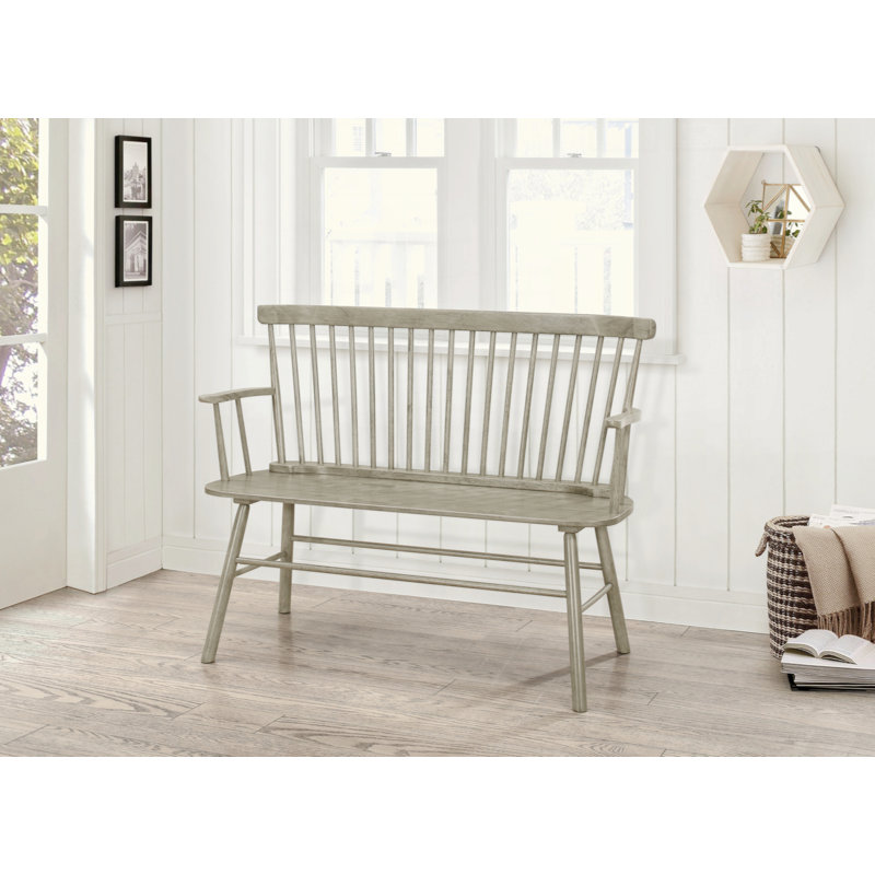 Karlovy Wood Bench, Gray