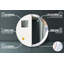 Huldar Glass Flat Wall Mirror