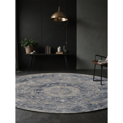 Silky Soft Plush Gray Area Rug