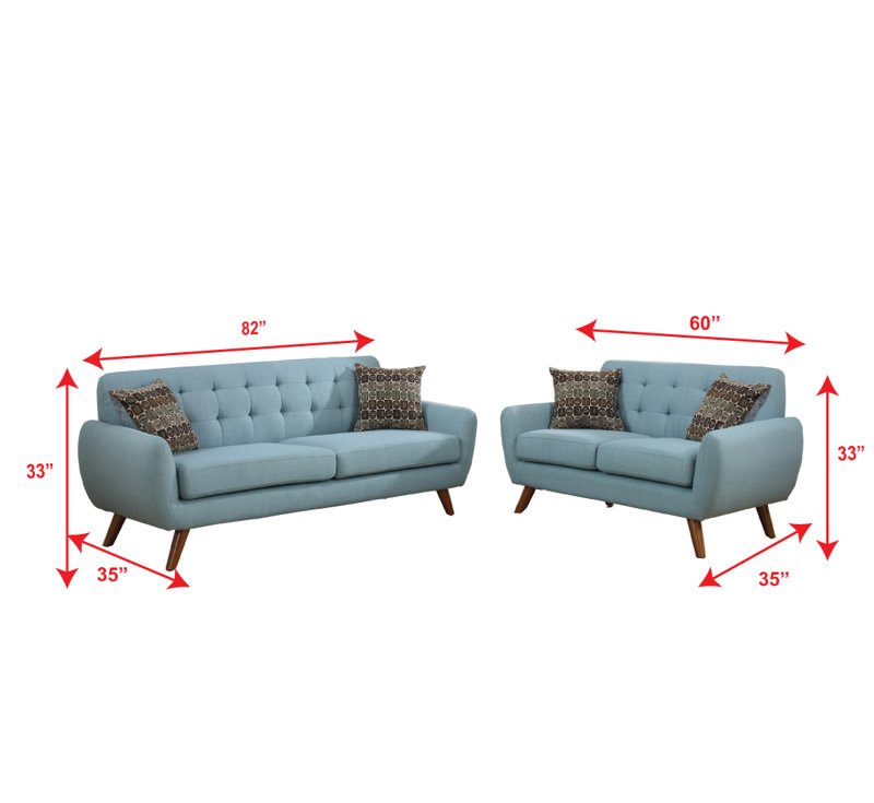 2 - Piece Living Room Set, Laguna