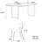 Shamada 4 - Person Double Pedestal Dining Set-411948818