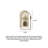 Cream Metal Arch Led Wall Decor-1826095050