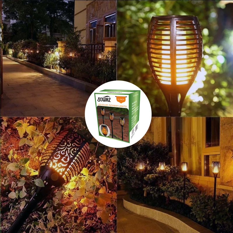Low Voltage Solar Powered Integrated LED Pathway Light Pack