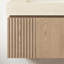 Armoire de salle de bain flottante Mid-Century