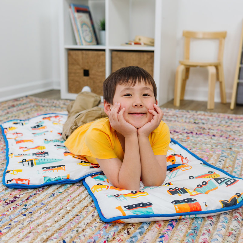 Tapis de sieste en velours Wildkin - doux, confortable et pratique pour la garderie et la maternelle, Fabrication moderne