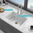 Durable Ceramic Deep Single Bowl Kitchen Sink For Stylish Modern Kitchens