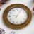 12 Inch Silent Non-Ticking Retro Wall Clocks Battery Operated, Round Vintage Decorative Clock