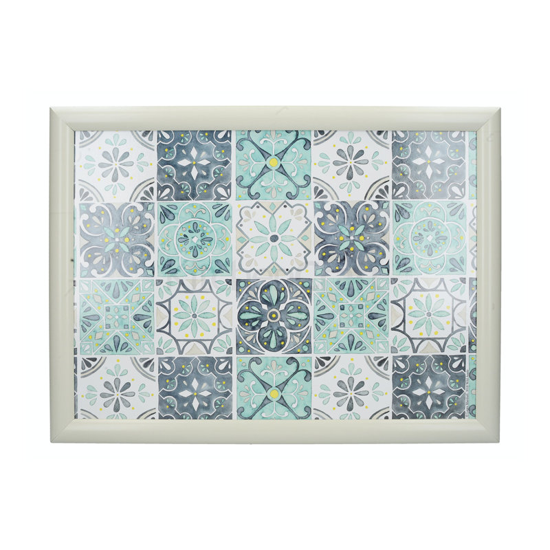 Green Tile Tray
