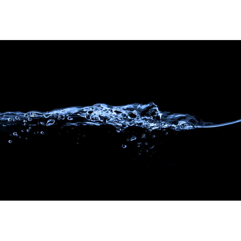 Water Splash by MariusFM77 - Wrapped Canvas Print, 61cm H x 91cm W x 3.8cm D