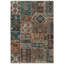 Geometric Cotton and Chenille Flatweave Area Rug-1418217692