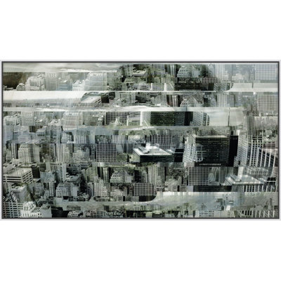 Rippling Worlds 1 Framed Print Canvas