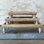 Rattan Weave Tray Stand Riser Set Of 3