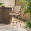 Tabouret de bar pivotant à hauteur ajustable-1280801498
