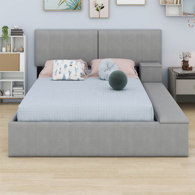 Haniah Upholstered Upholstered Platform Bed Storage Bed