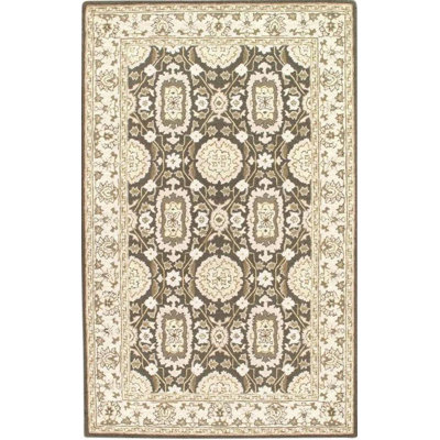 Oriental Area Rug in Gray