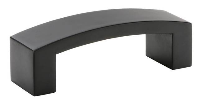Bauhaus 3" Center to Center Arch Pull, 4", Oil Rubbed Bronze
