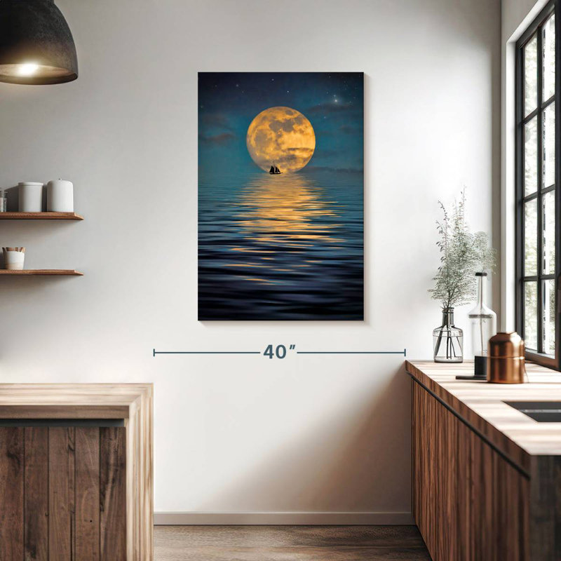 Oberle Gold Moon, 39" H x 26" W