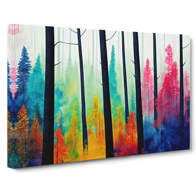 Summer Forest Colours Vol.4 - Wrapped Canvas, 50cm H x 76cm W x 3cm D