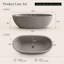 62.8'' L Soaking Bathtub-254256132