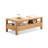 Burlywood Solid Wood Rectangular Coffee Table-662245005