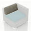 29" Single Seat Back Cushion - Cast Lagoon-424045676